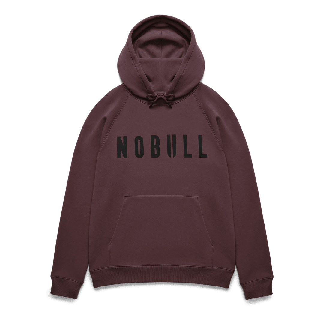 Nobull Project Heren Nobull Hoodie Donker Bordeaux