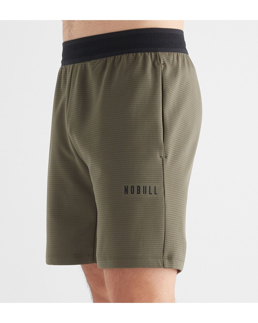 Nobull Moške Teksturirane Pletene Kratke Hlače 7"