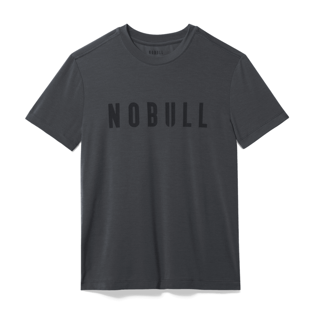 Nobull Project Kaos Pria Nobull Abu-abu Heather
