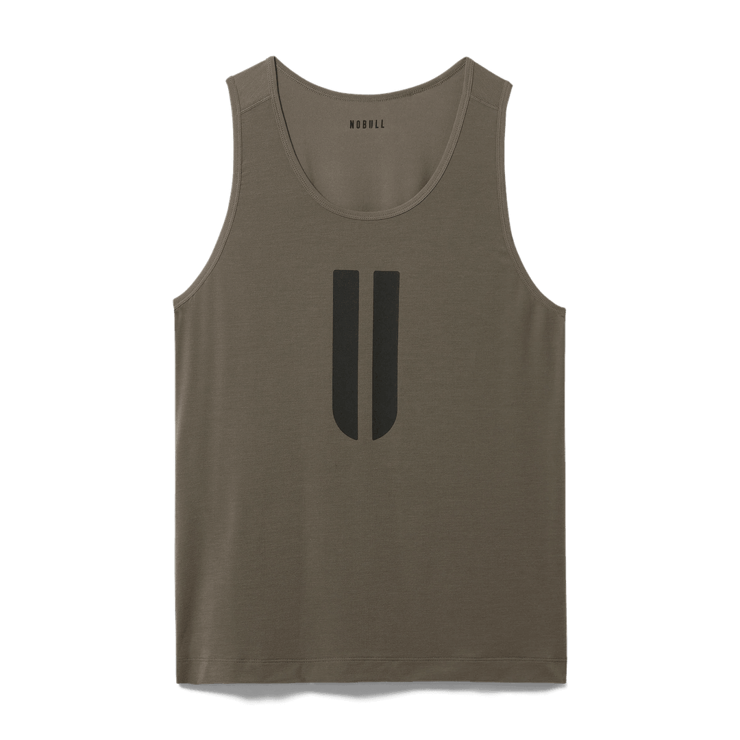 Nobull Project Tank Pria U Batu Jatuh Gelap