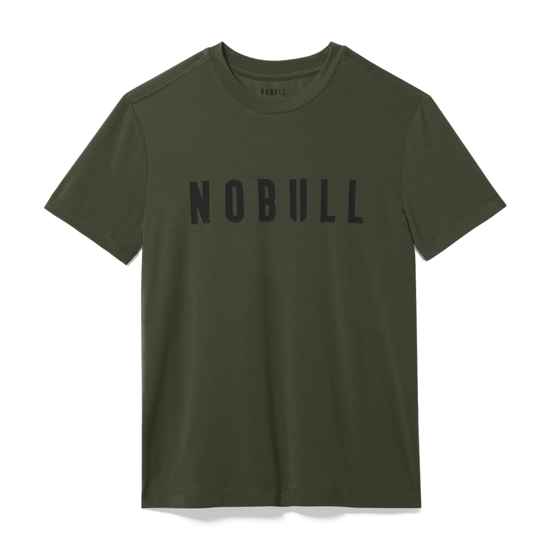 Nobull Project Kaos Pria Nobull Gelap Tentara