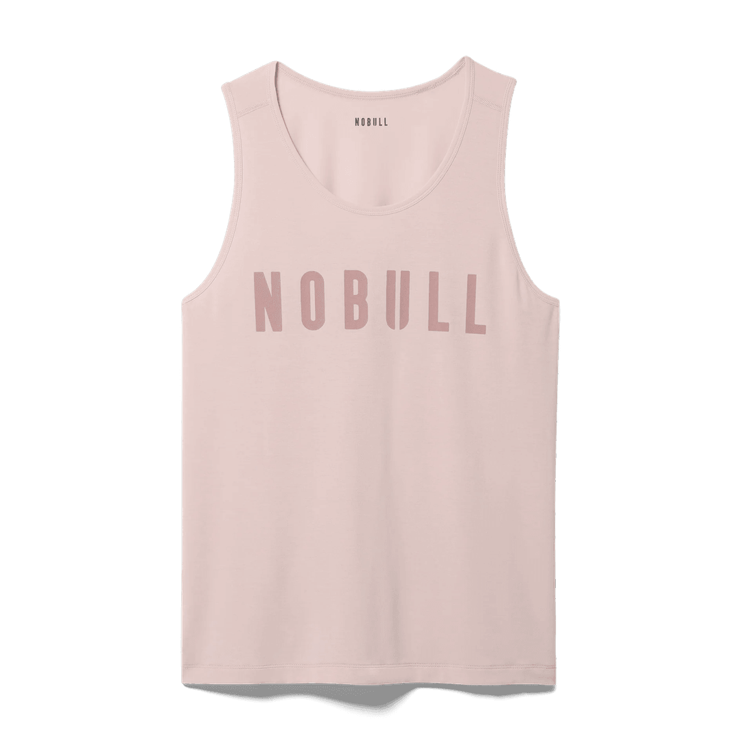 Nobull Project Tank Pria Nobull Dusty Rose