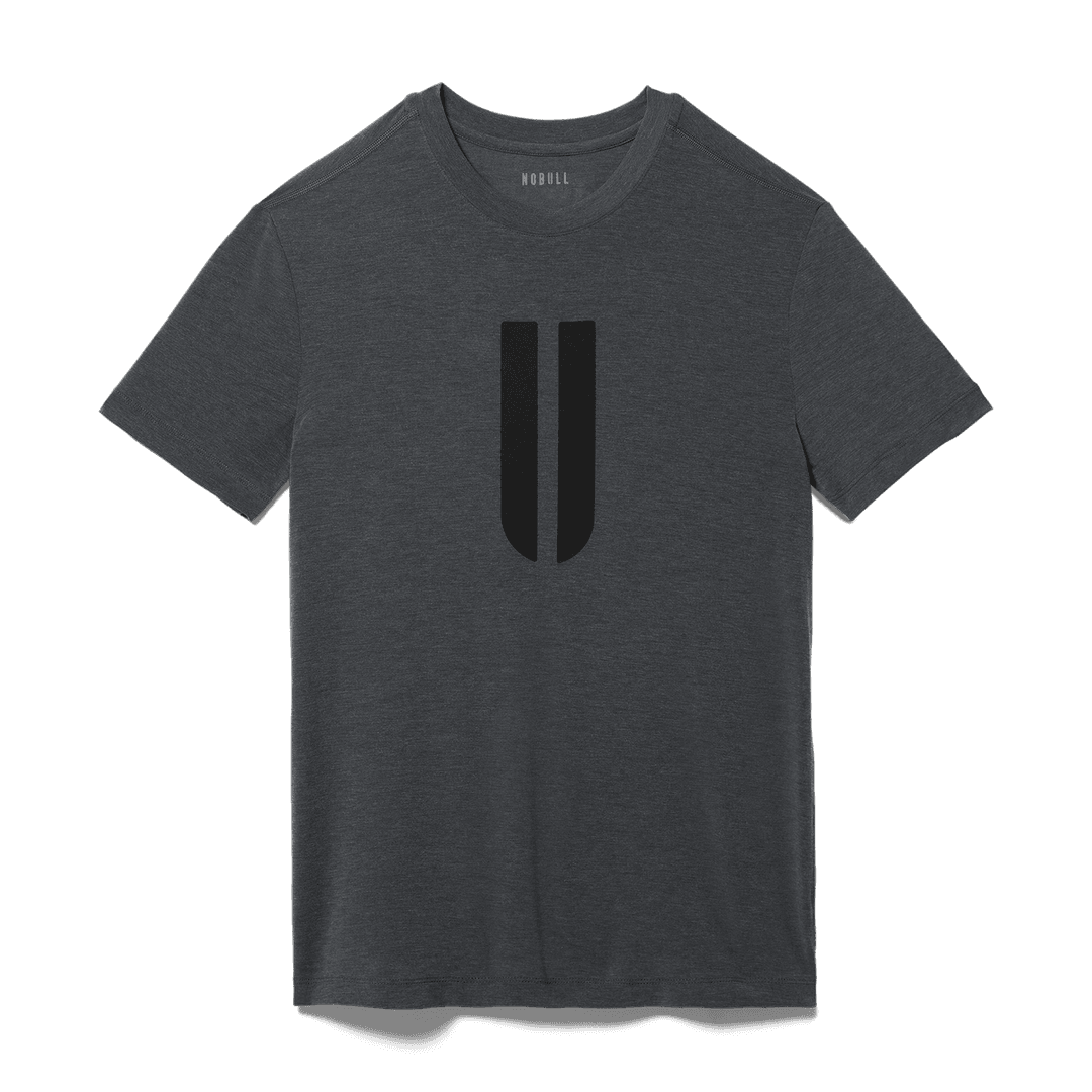 Nobull Project Pria U Tee Arang Heather