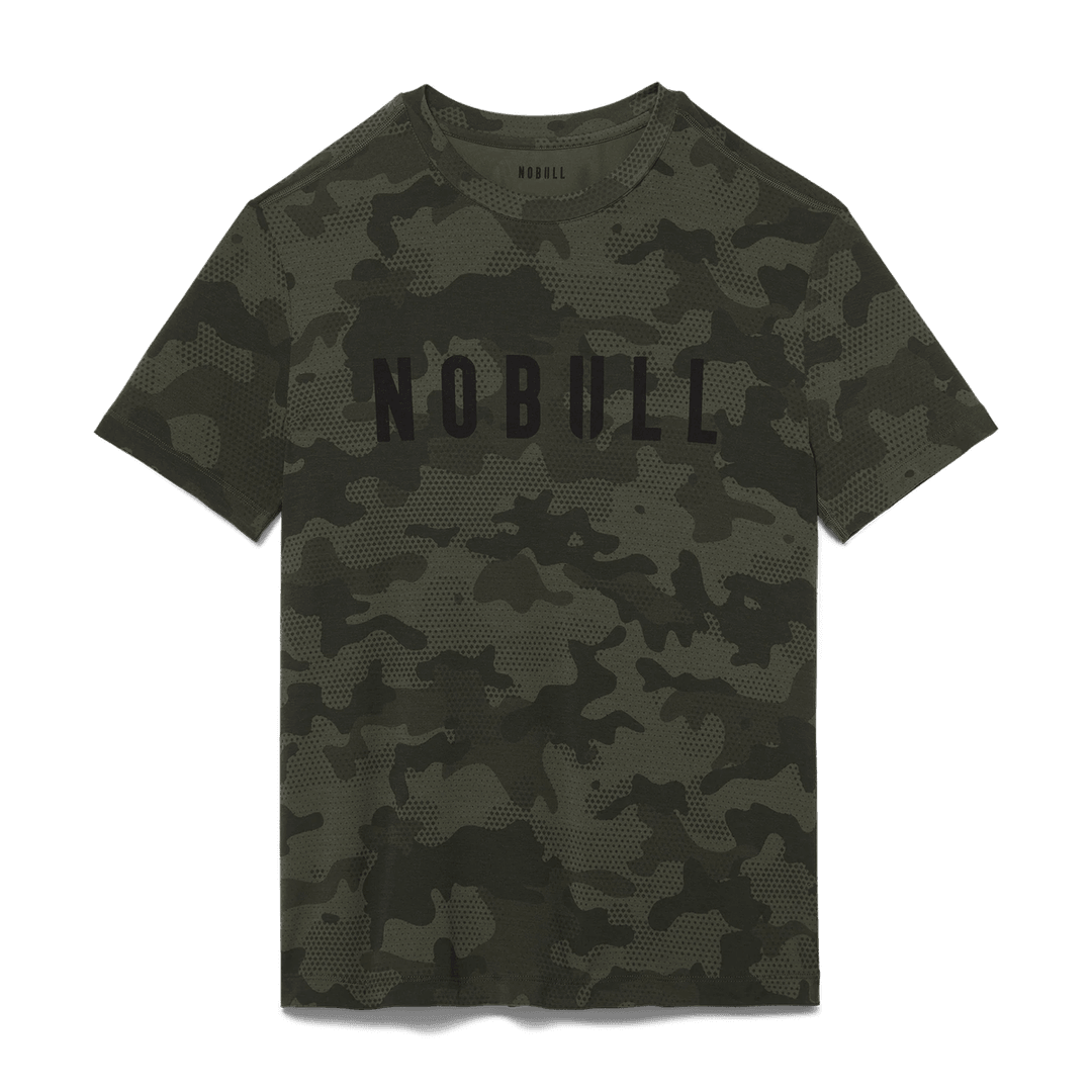 Nobull Project Kaos Pria Camo Nobull Camo Tentara Gelap