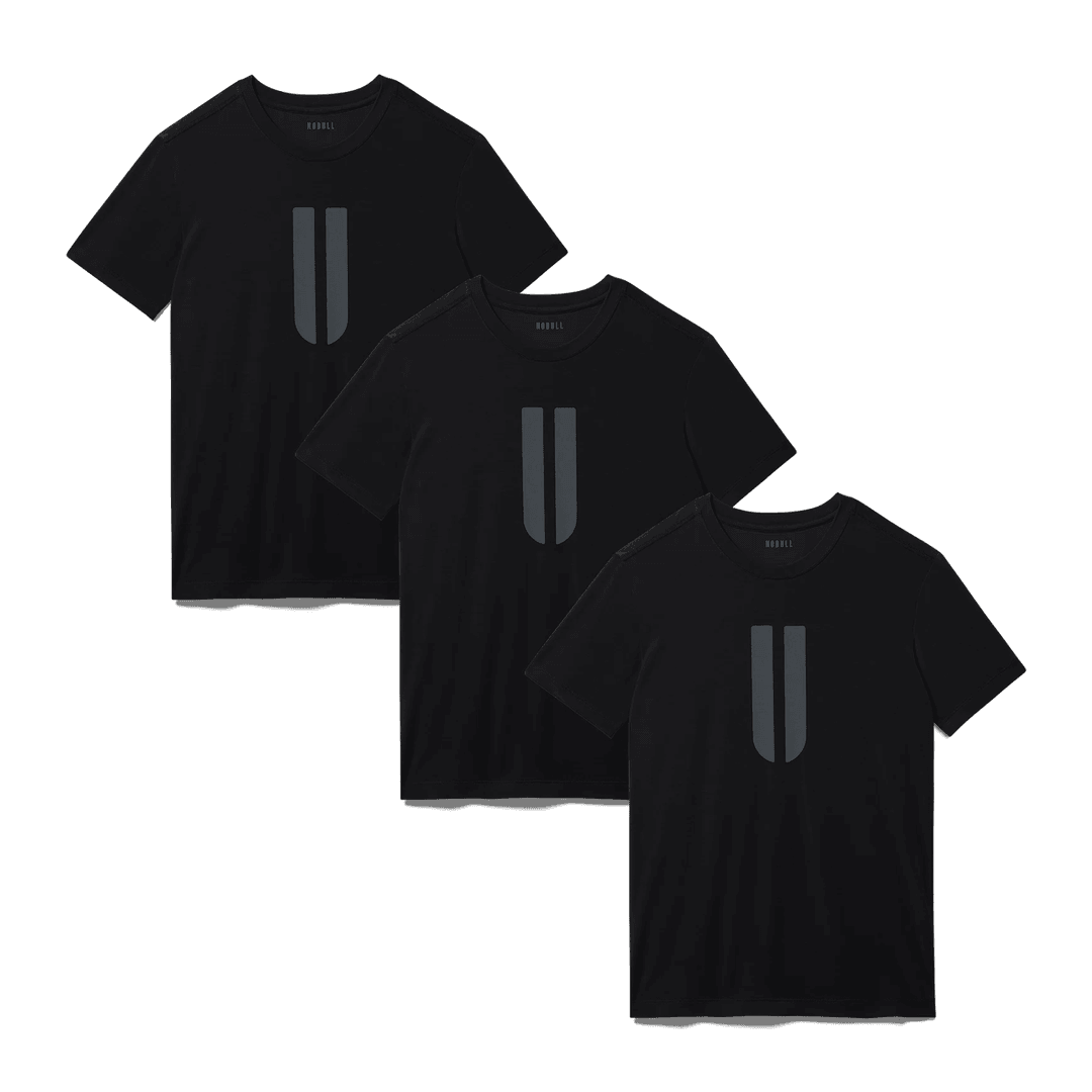 Nobull Project Kaos Pria U 3 Paket - Hitam