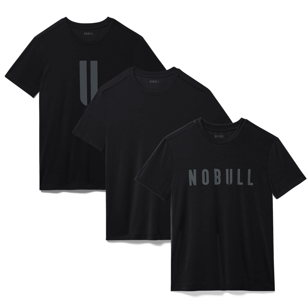 Nobull Project Pria Nobull Campuran Assortmen 3 Paket - Hitam
