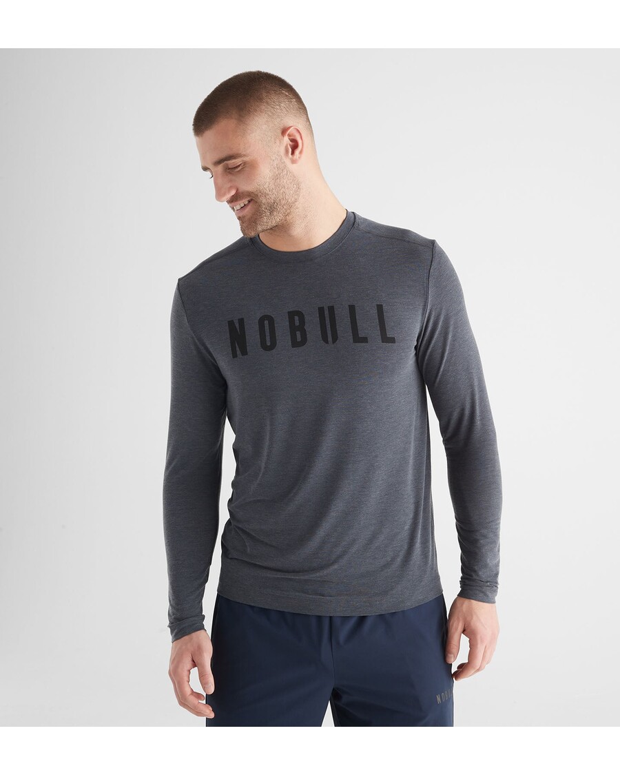Nobull Moška Majica Z Dolgimi Rokavi Nobull