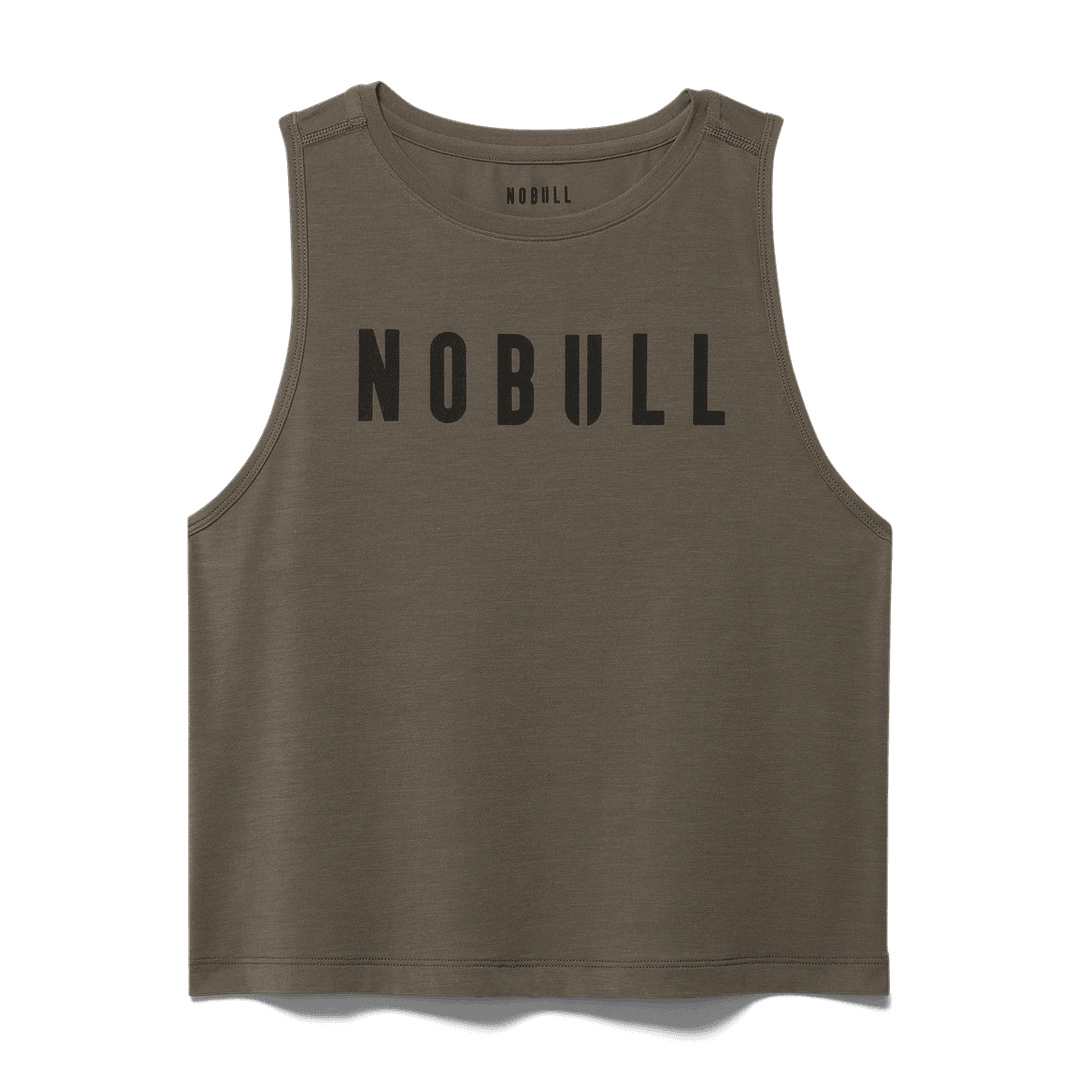 Nobull Projekt Kvinders Nobull Muskel Tank Mørk Faldet Sten
