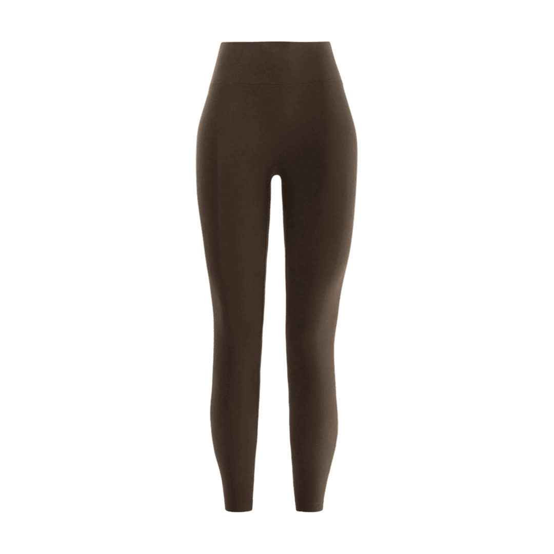 Nobull Project Celana Ketat Wanita Tinggi Matte 25" Coklat