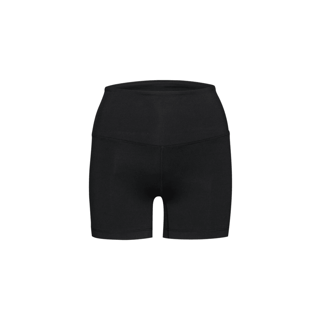 Nobull Projekto Moterų Aukšto Liemens šortai 4" Juodi