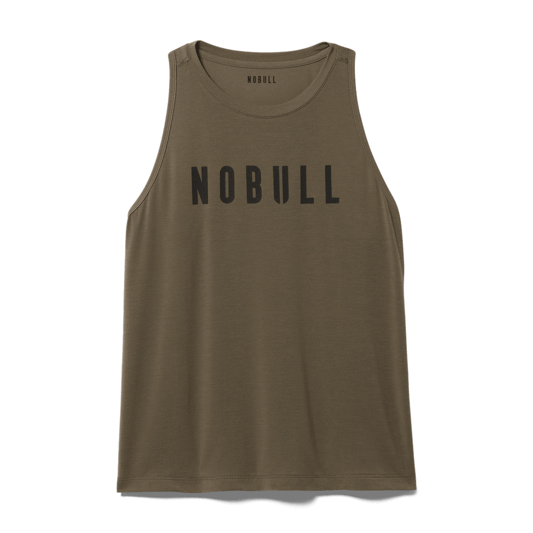 Nobull Project Wanita Nobull Tank Leher Tinggi Gelap Fallen Rock