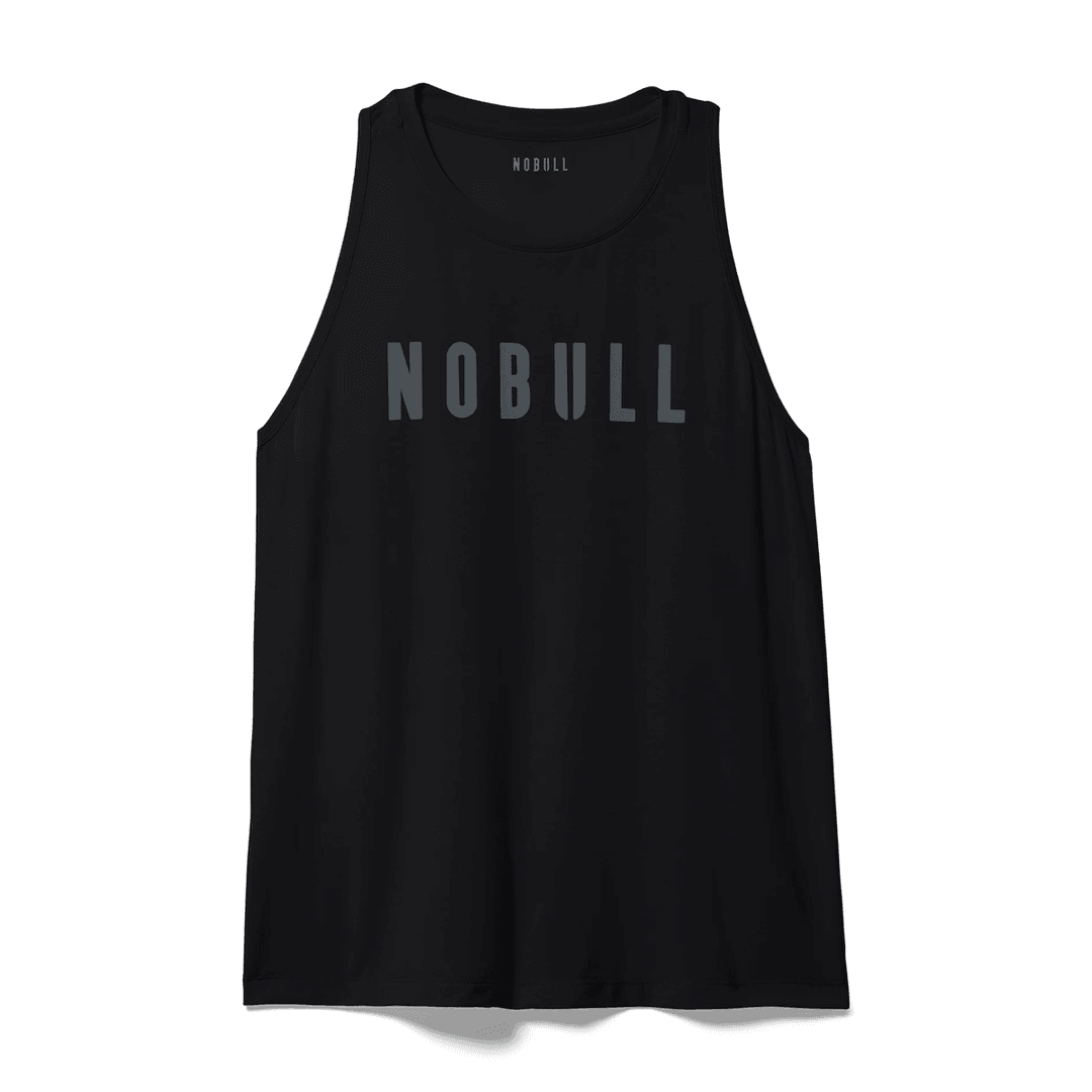 Nobull Project Wanita Nobull Tank Leher Tinggi Hitam