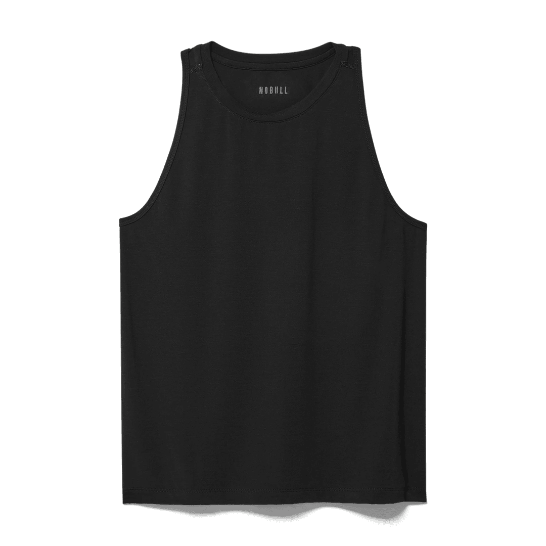 Nobull Project Tank Leher Tinggi Wanita Hitam