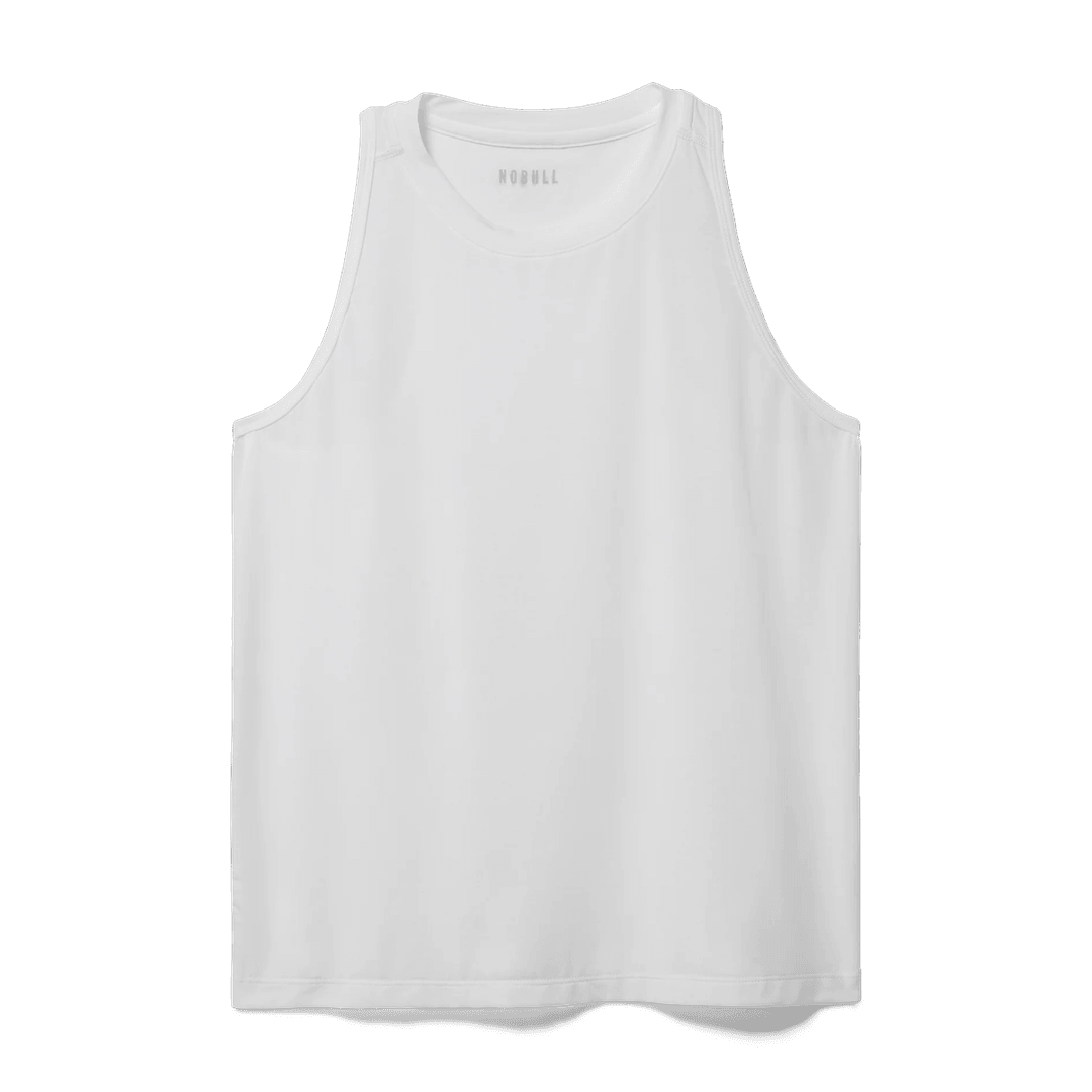 Nobull Project Tank Leher Tinggi Wanita Putih