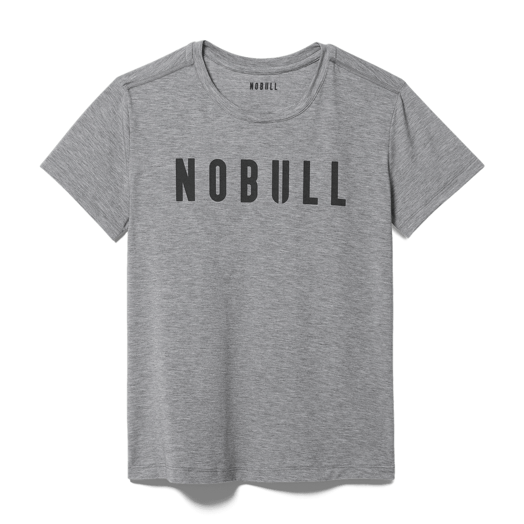 Nobull Project Kaos Wanita Nobull Abu-abu Heather