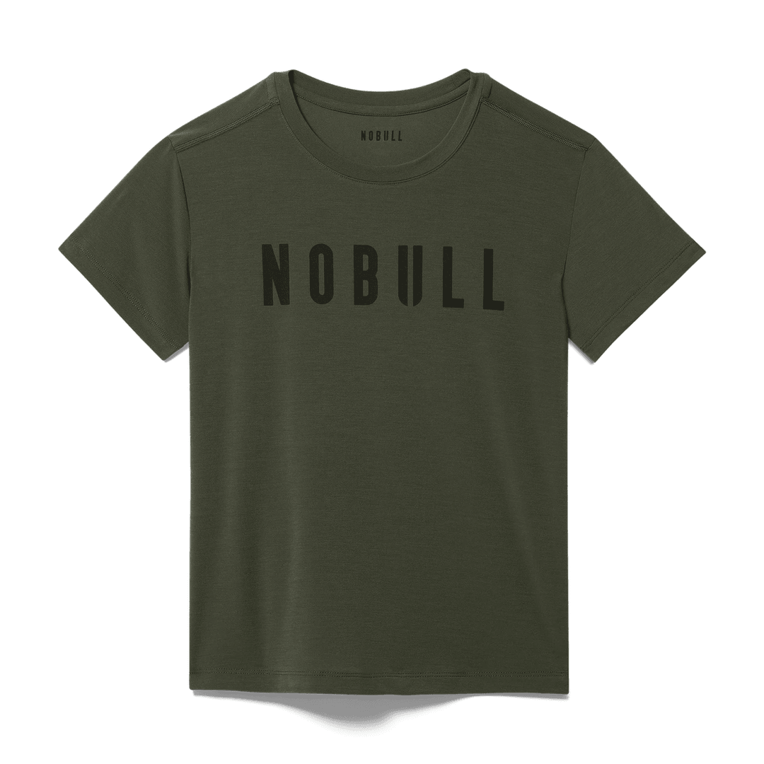 Nobull Project Kaos Wanita Nobull Gelap Tentara