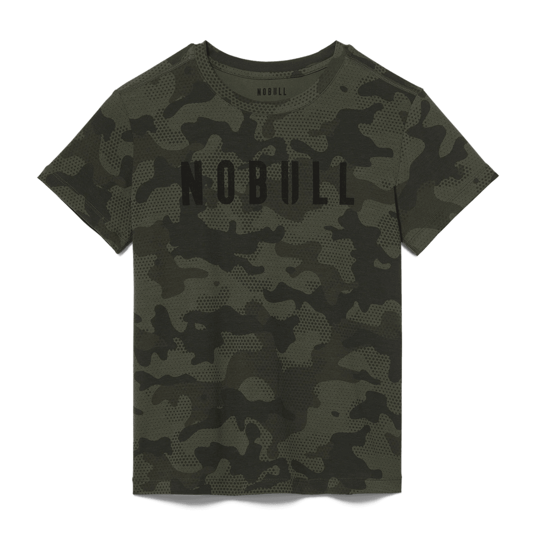 Nobull Project Kaos Wanita Camo Nobull Camo Tentara Gelap