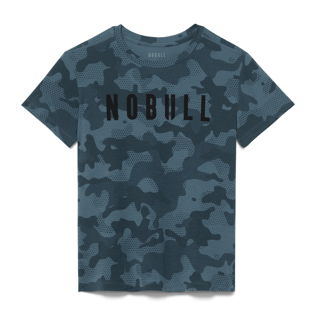 Nobull Project Kaos Wanita Camo Nobull Biru Pantai Camo