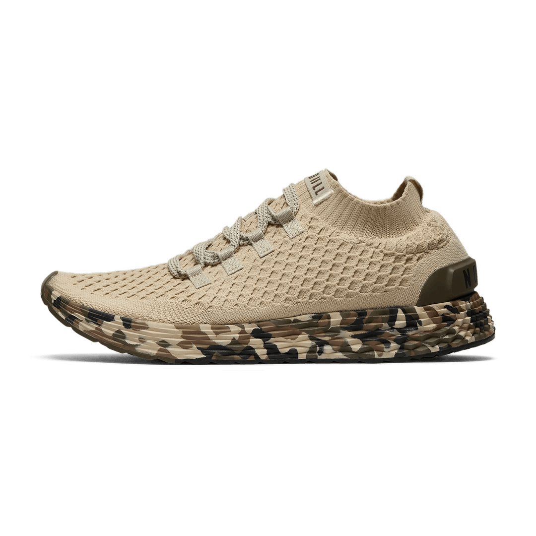 Nobull Project Wanita Allday Knit Beige Camo